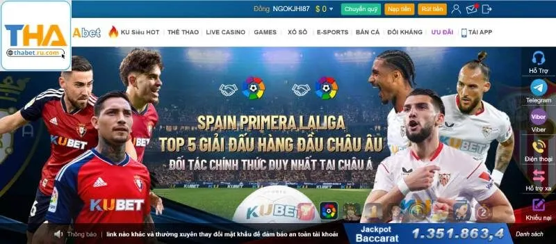 link Thabet ổn định